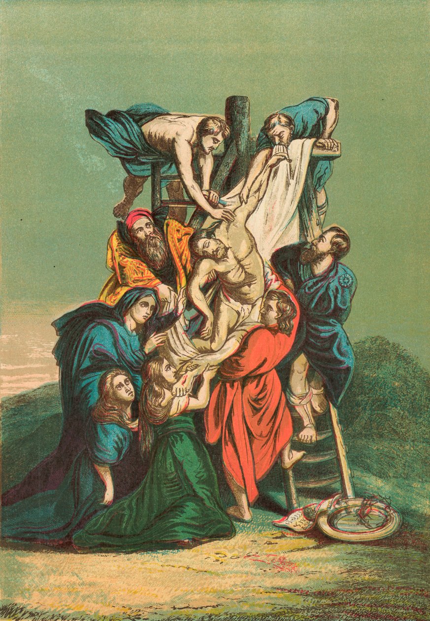 Descent from the Cross by English School