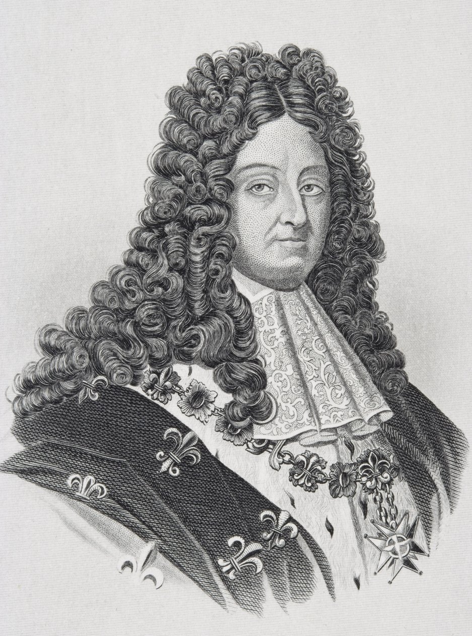 King Louis XIV by English School