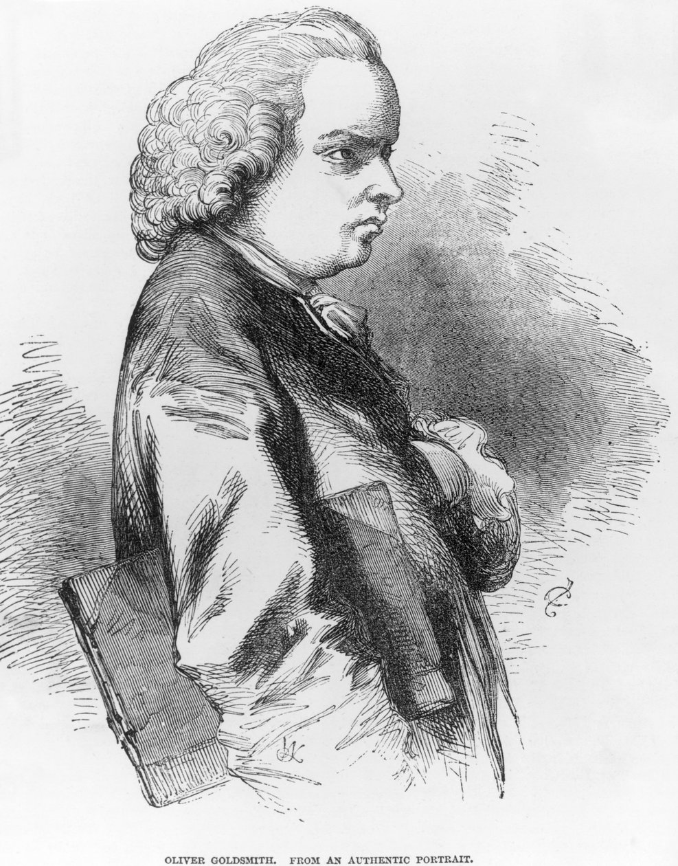Oliver Goldsmith by English School