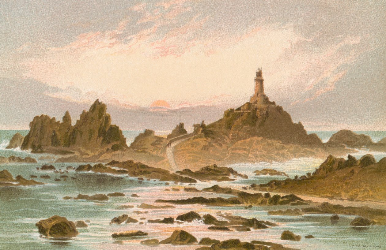 The Corbiere Rocks--Jersey by English School