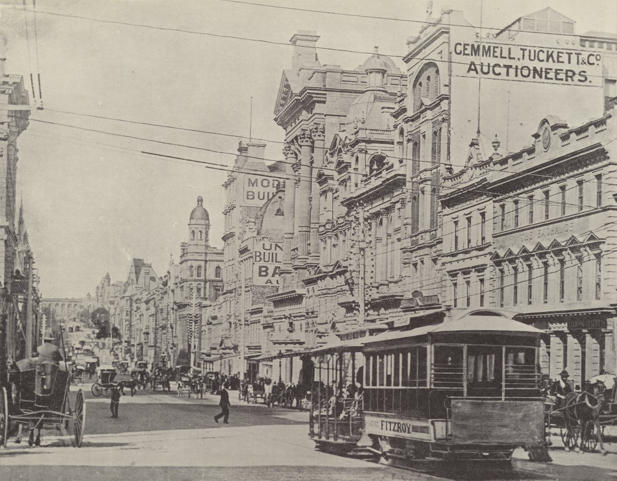 Collins Street, Melbourne by English Photographer