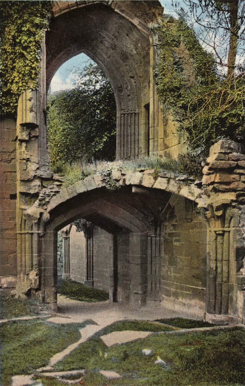 Porch to Great Hall, Kenilworth by English Photographer