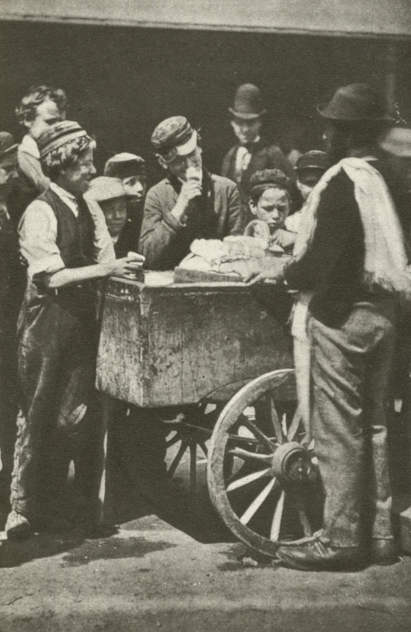 Street vendor, London by English Photographer