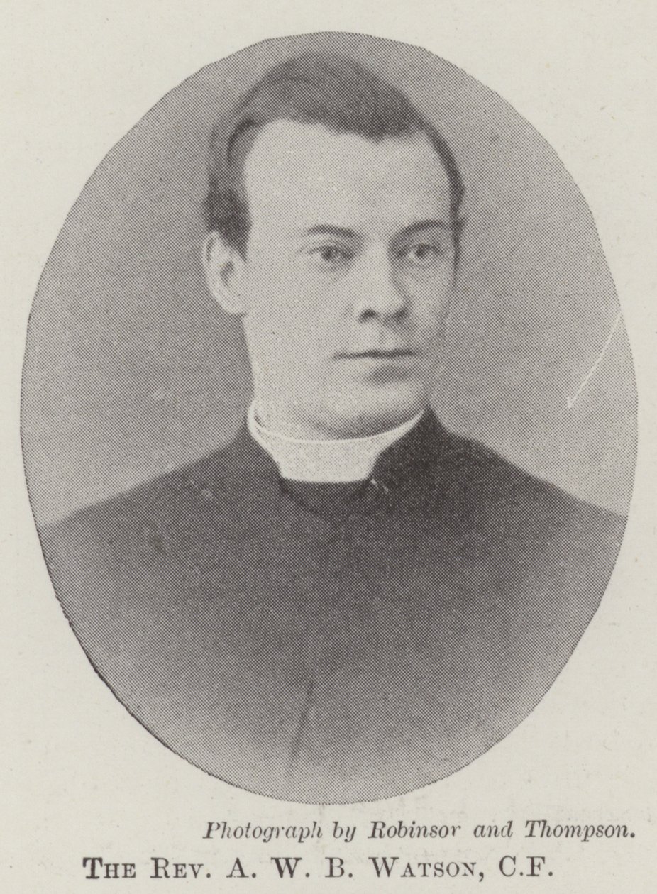 The Reverend A W B Watson, CF by English Photographer