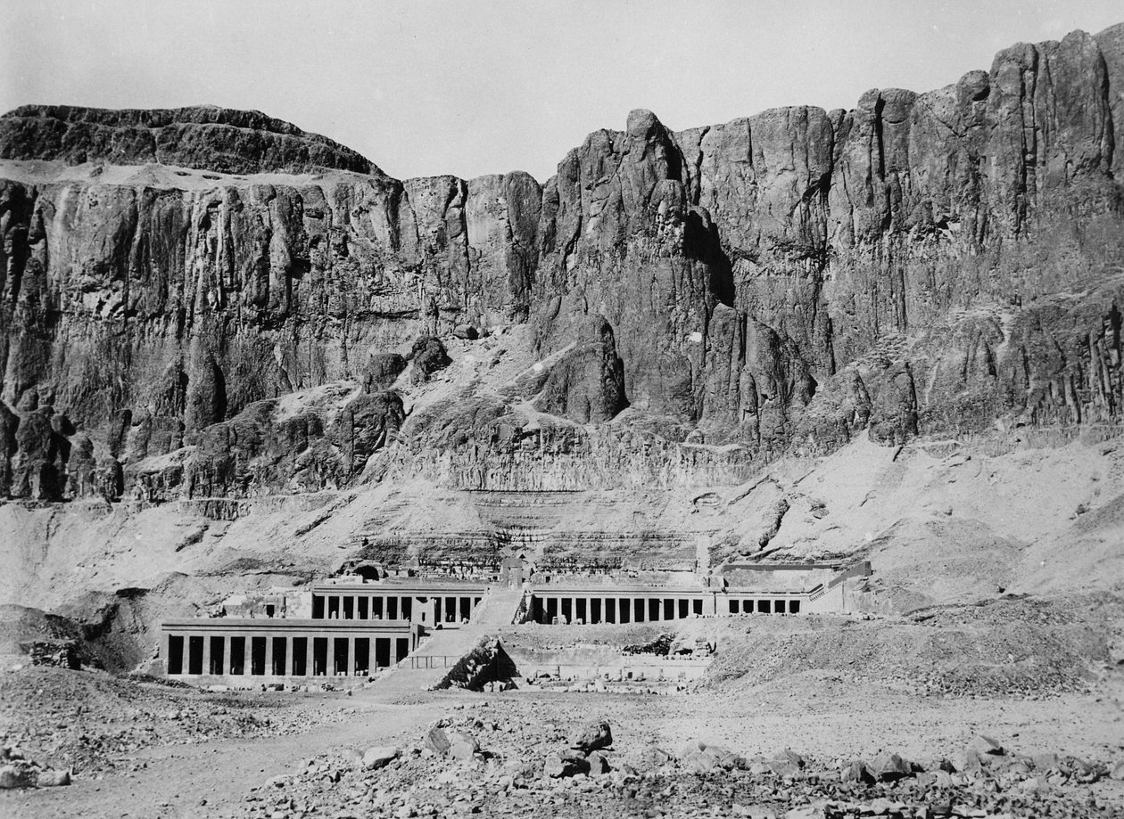 The Temple of Queen Hatshepset, c.1904-05 by English Photographer