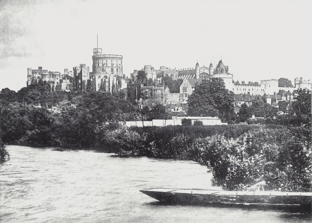 Windsor Castle from Thames by English Photographer