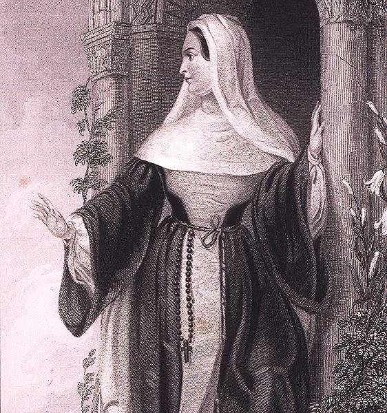 An Abbess, c.1845 by English School
