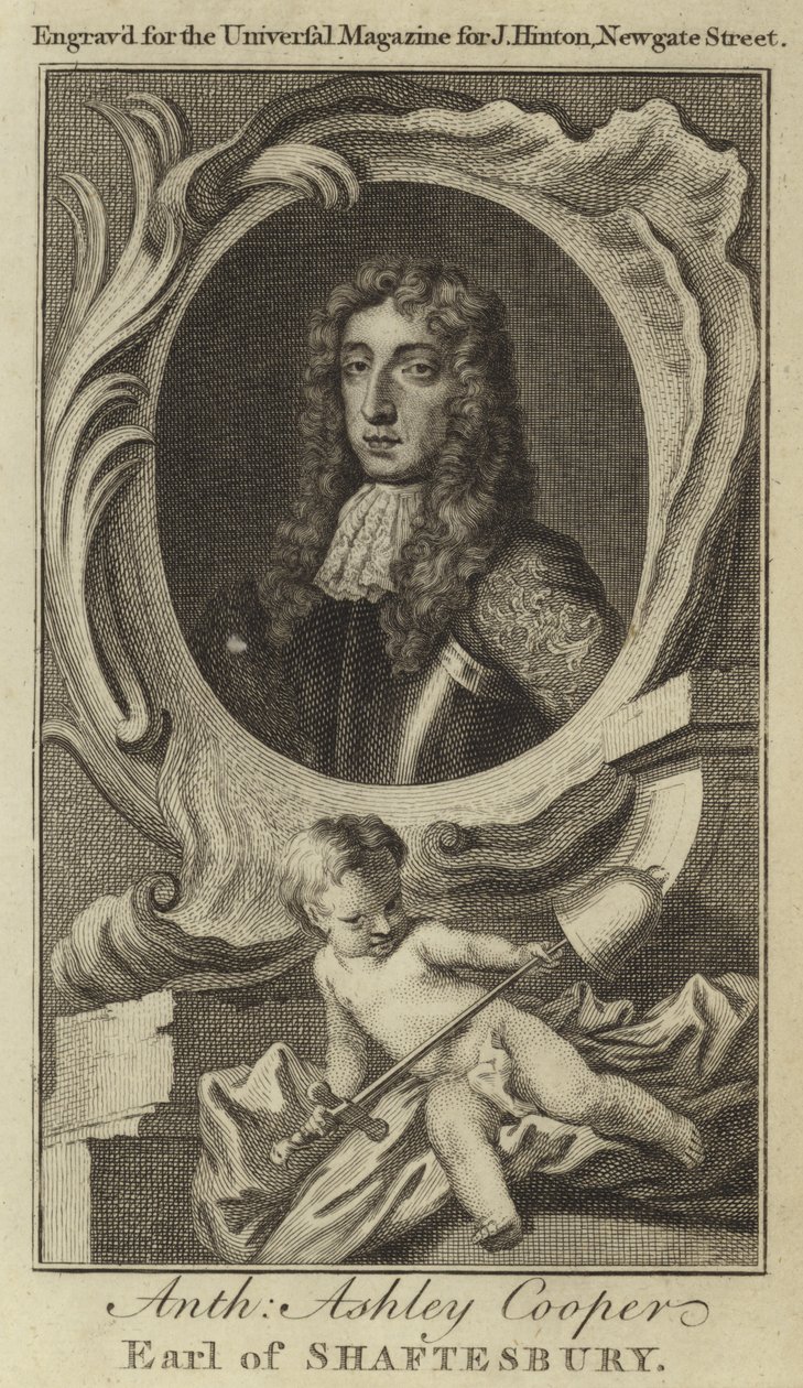 Anthony Ashley Cooper, Earl of Shaftesbury by English School