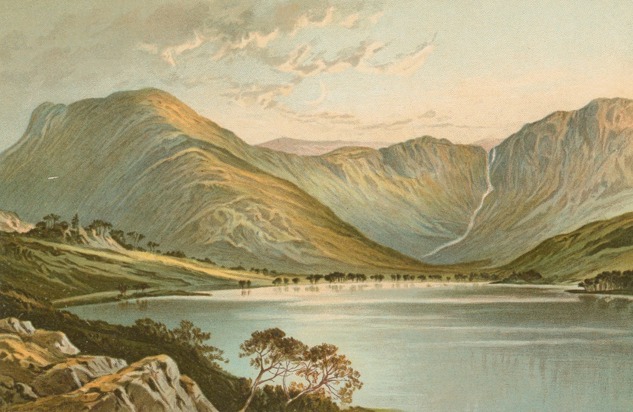 Buttermere and Honister by English School