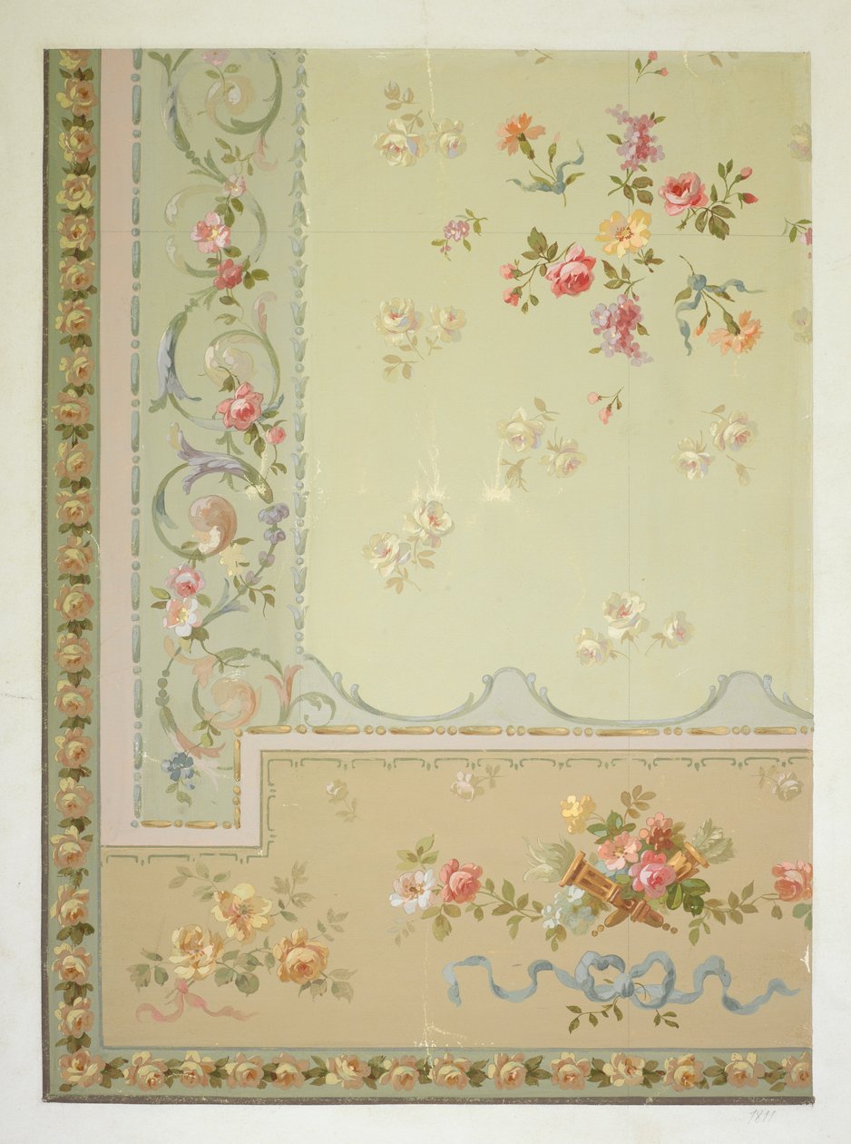 Carpet Design by English School
