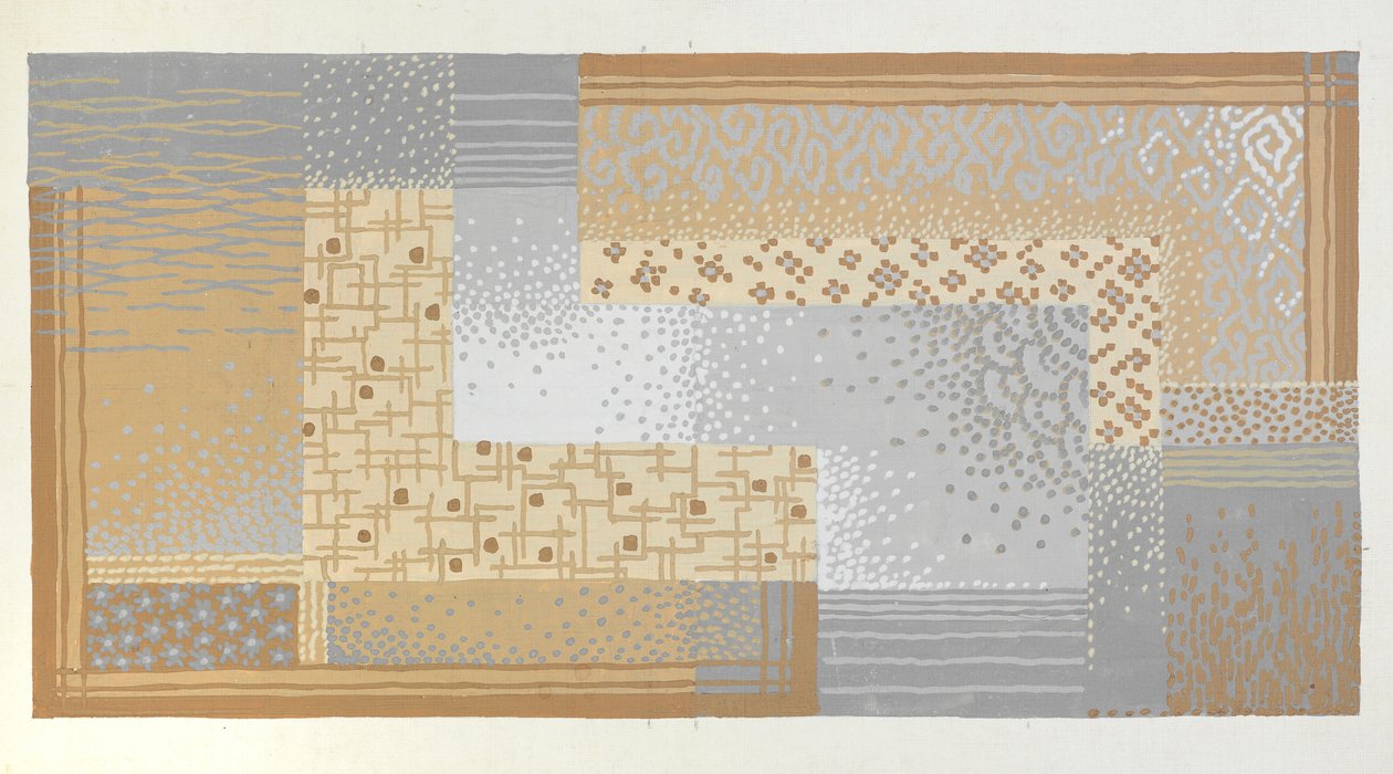 Carpet design by English School