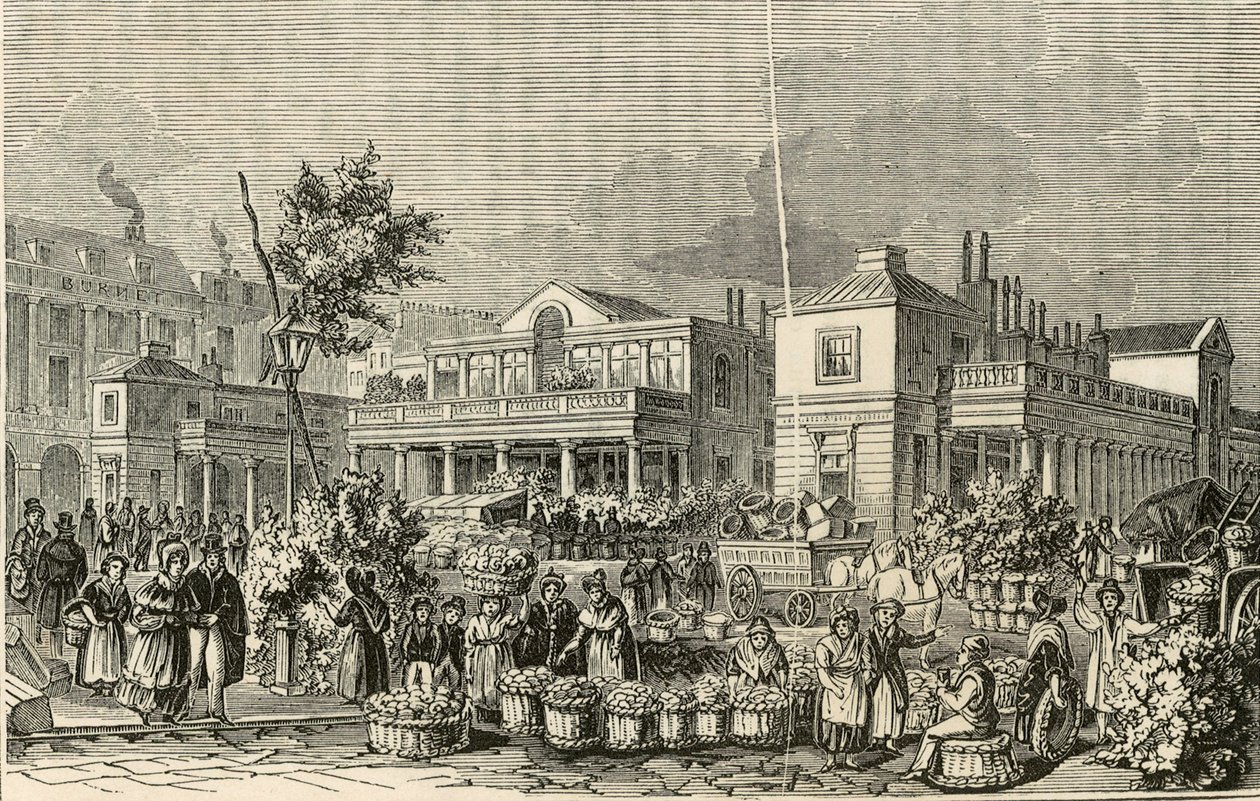 Covent Garden Market, London by English School