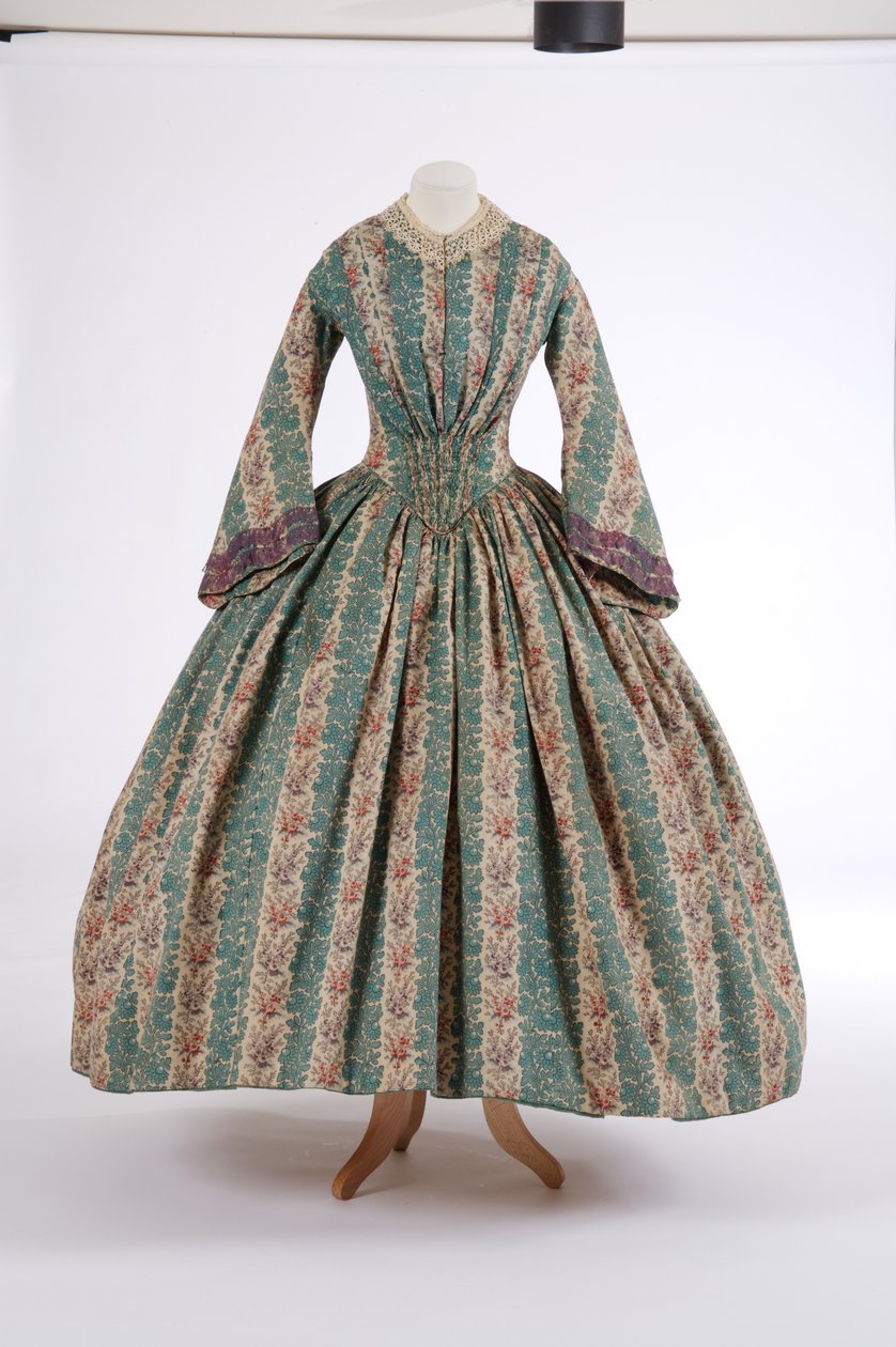 Day dress, 1840s by English School