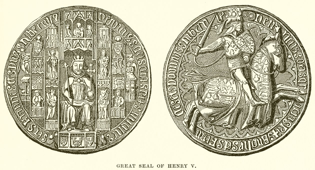 Great Seal of Henry V by English School