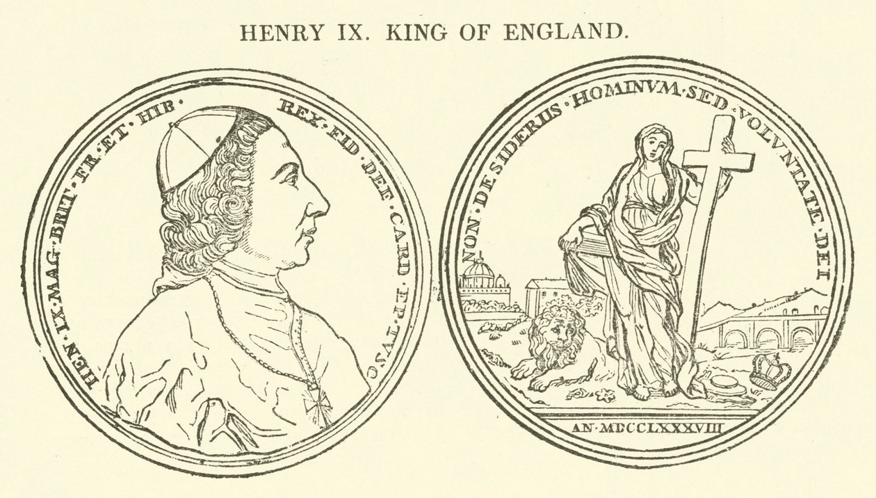 Henry IX, King of England by English School