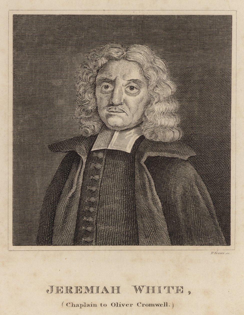 Jeremiah White, Chaplain to Oliver Cromwell by English School