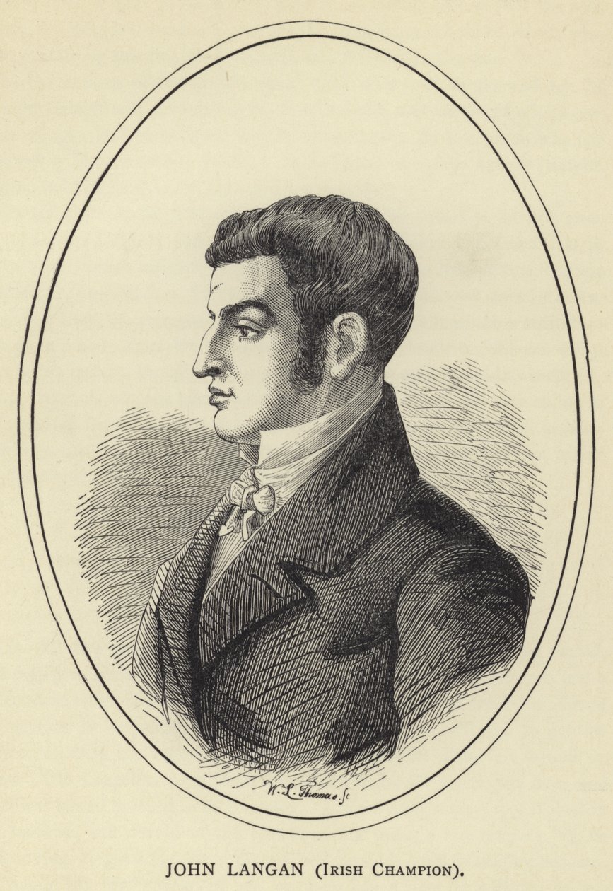 John Langan, Irish Champion by English School