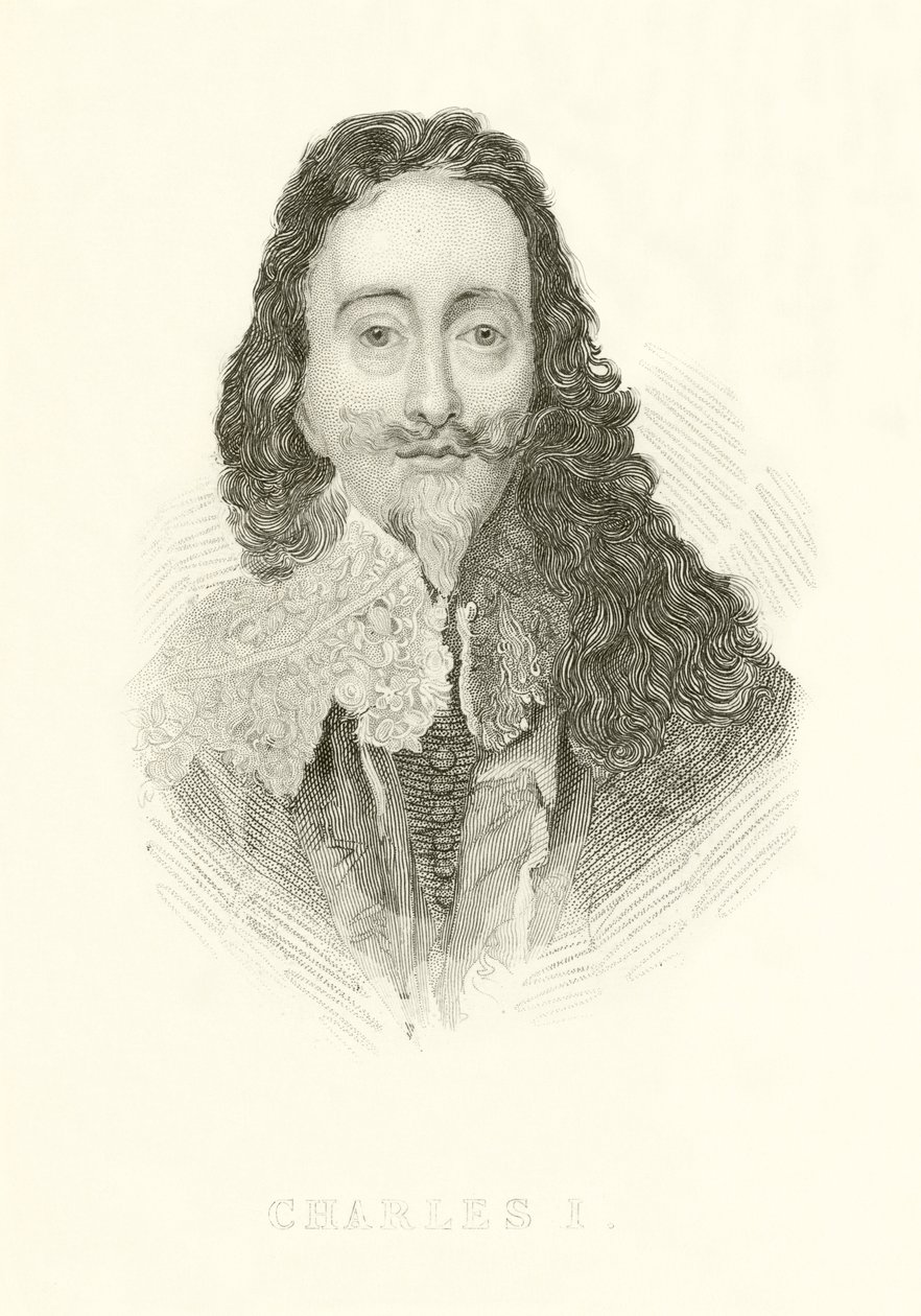 King Charles I by English School