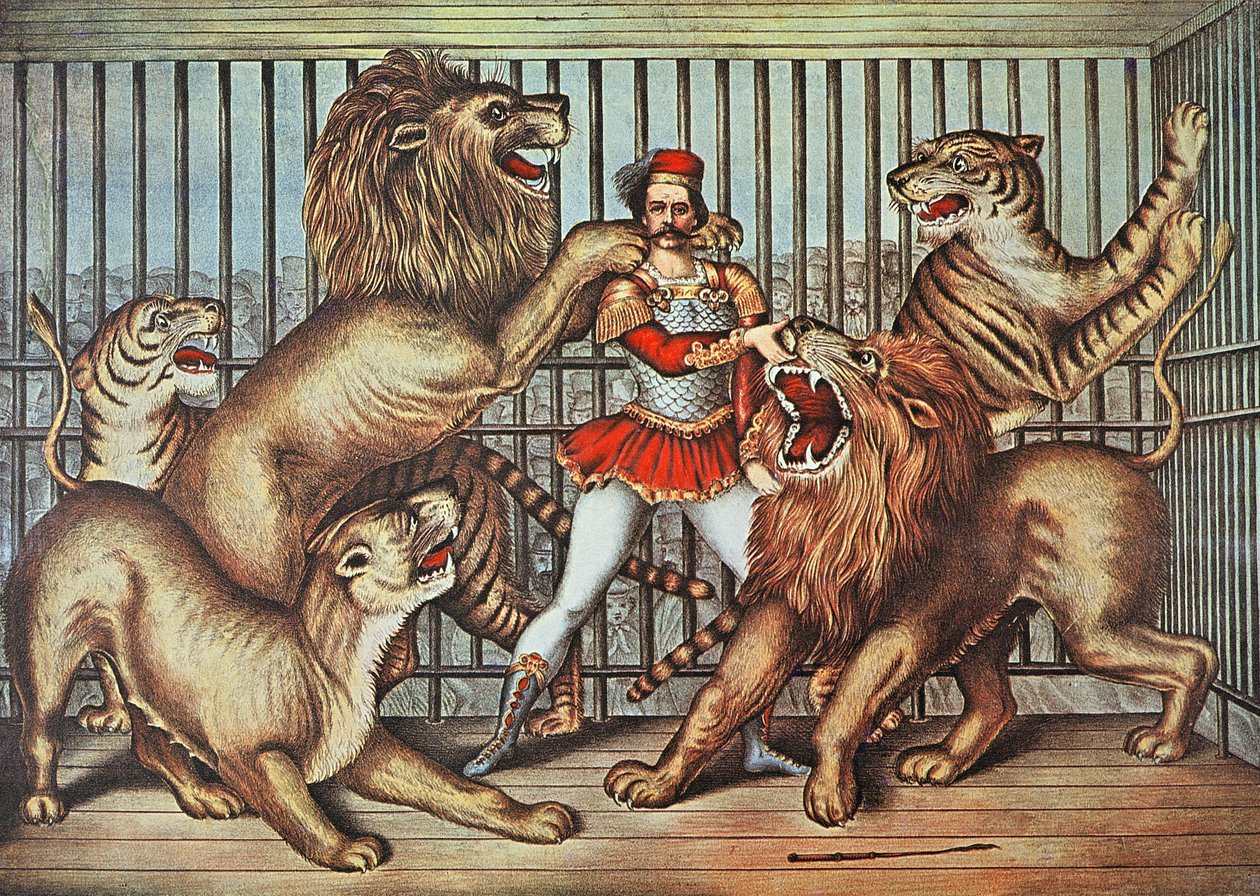 Lion Tamer, c.1880 by English School