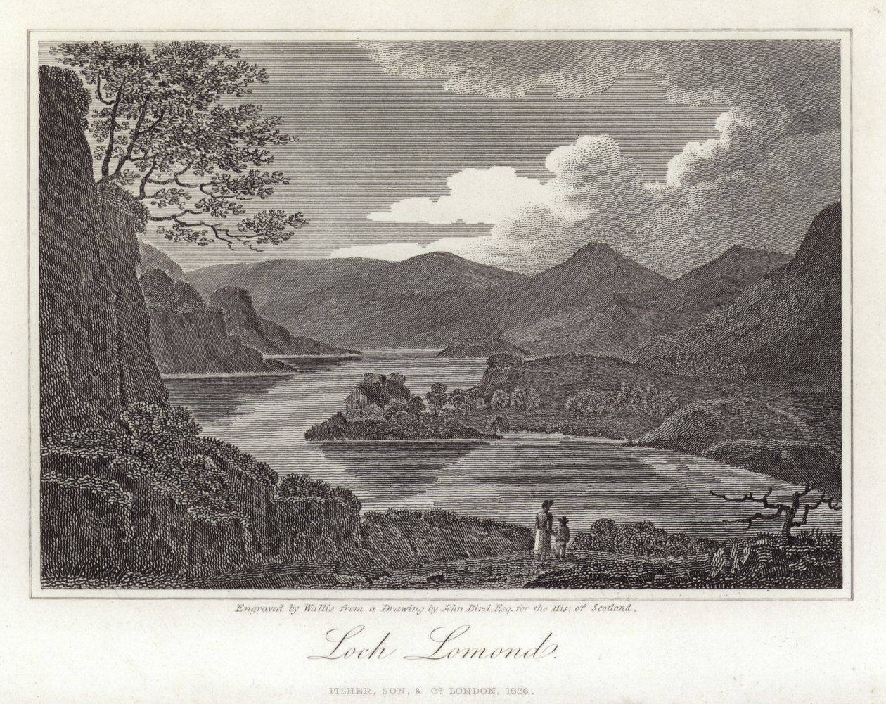 Loch Lomond by English School