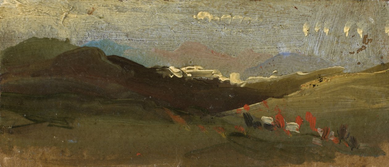 Mountain Landscape by English School