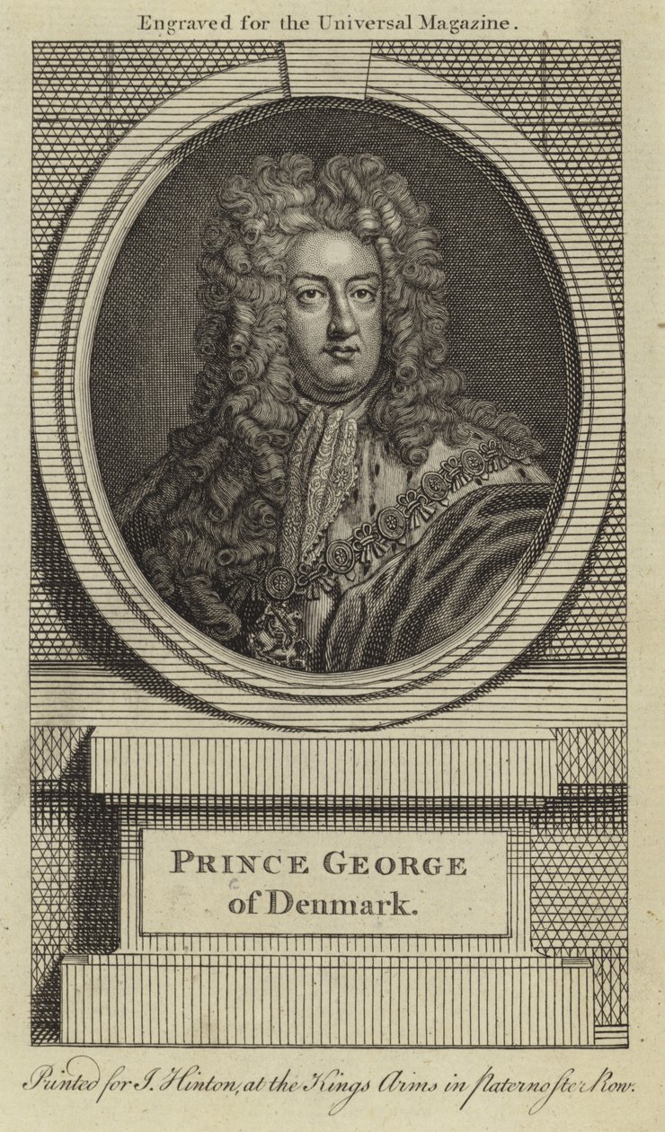 Prince George of Denmark by English School