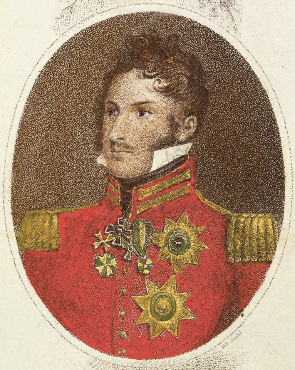 Prince Leopold of Saxe-Cobourg-Gotha (1790-1865) 1816 by English School