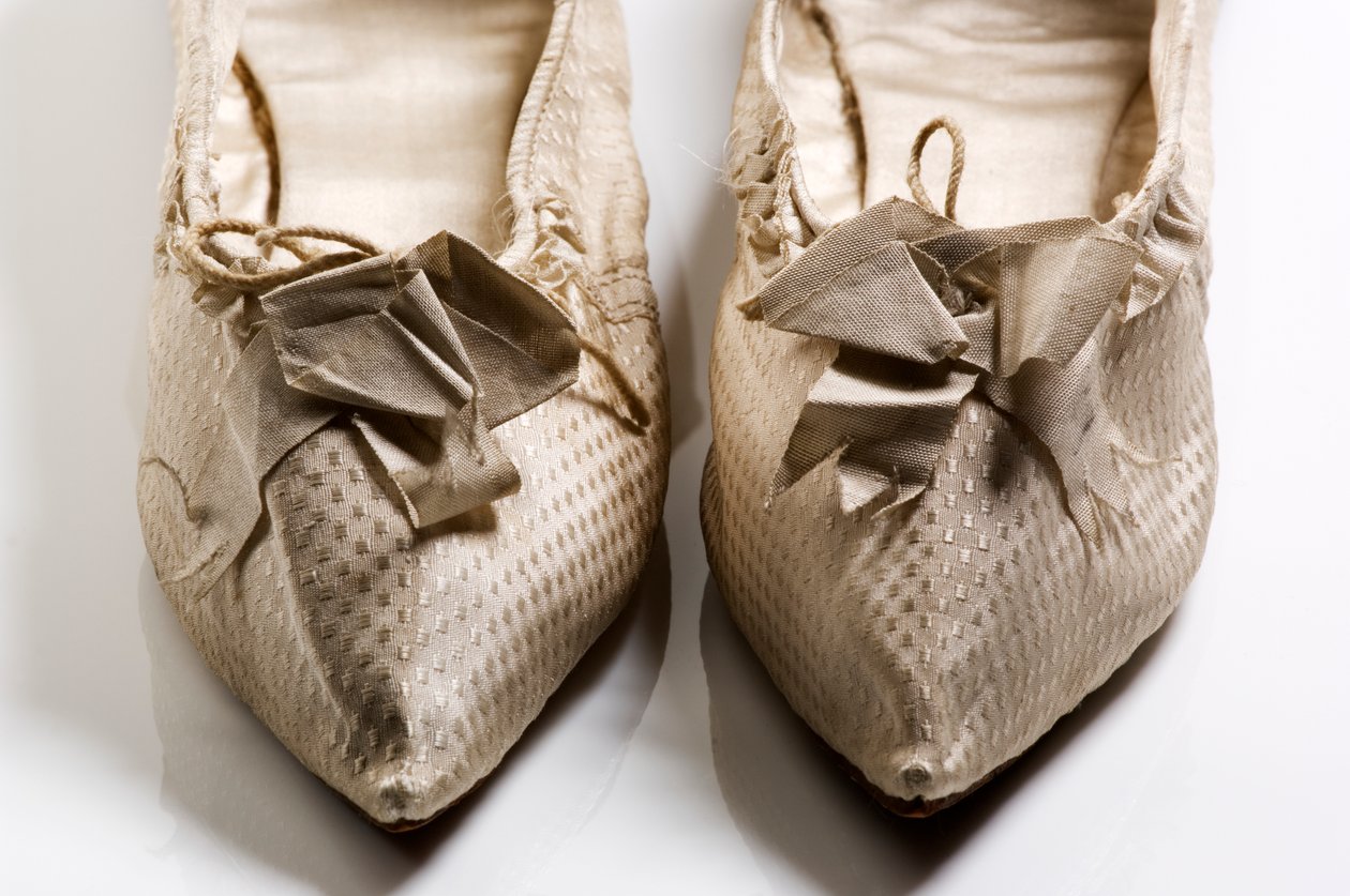Shoes, 1790s by English School