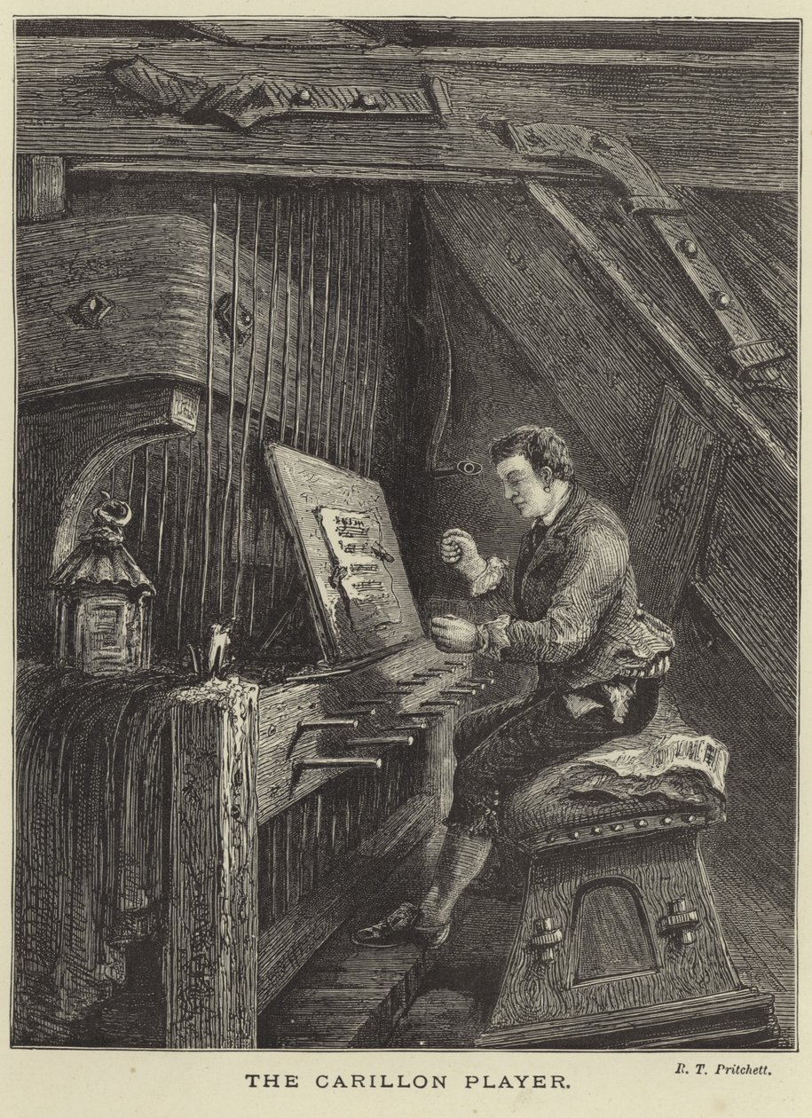 The Carillon Player by English School