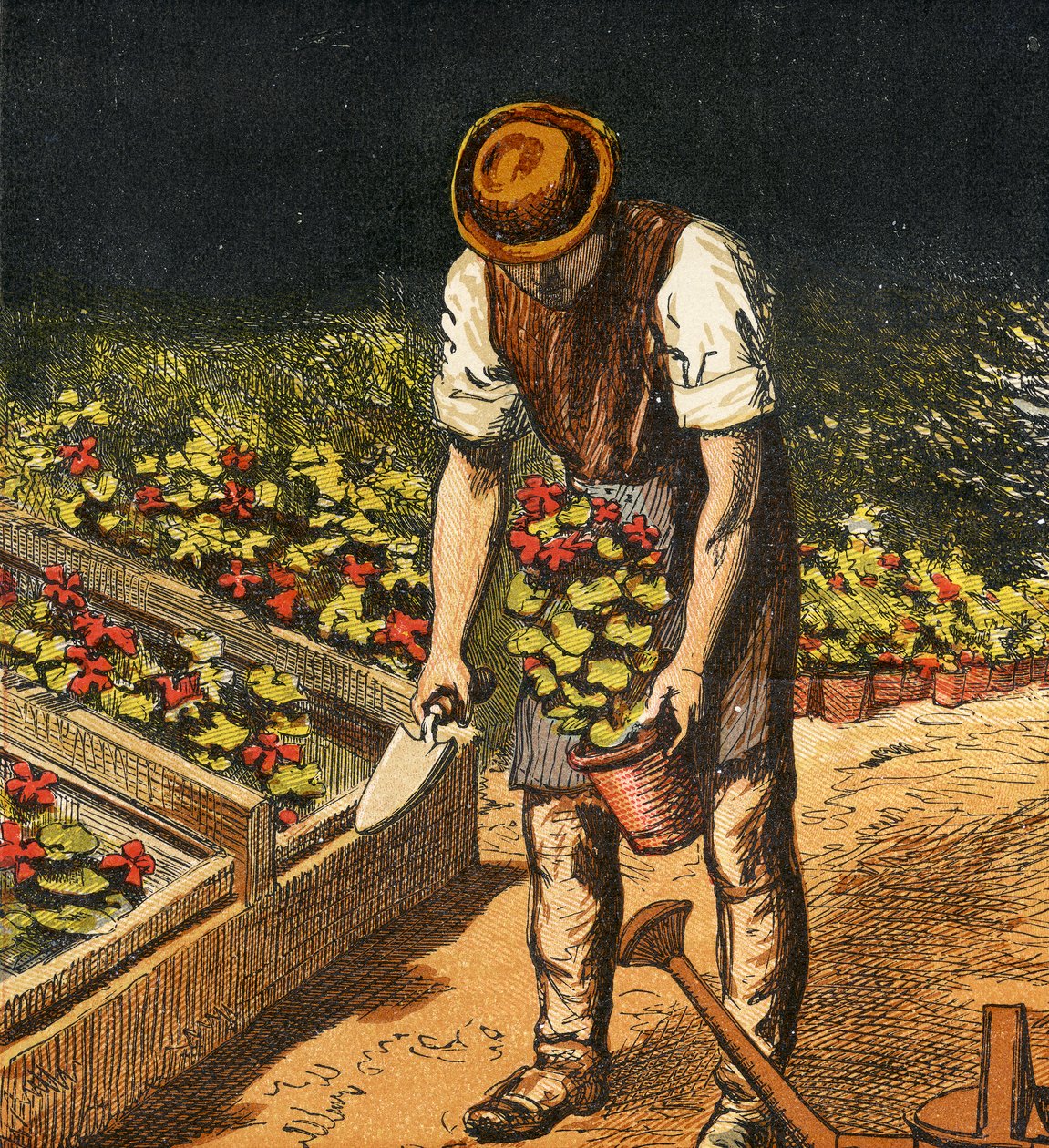 The Gardener by English School