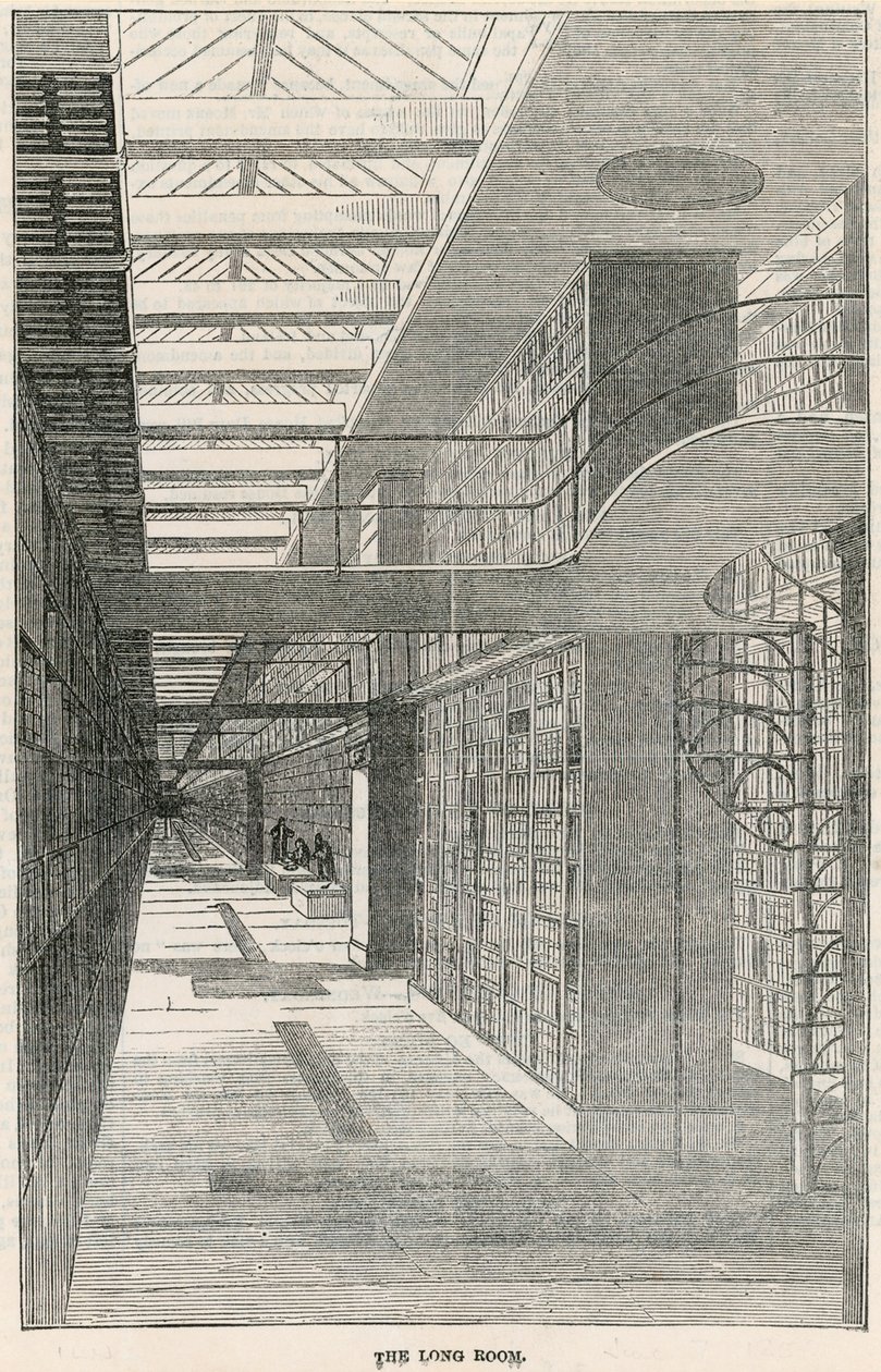 The Long Room, The British Museum by English School