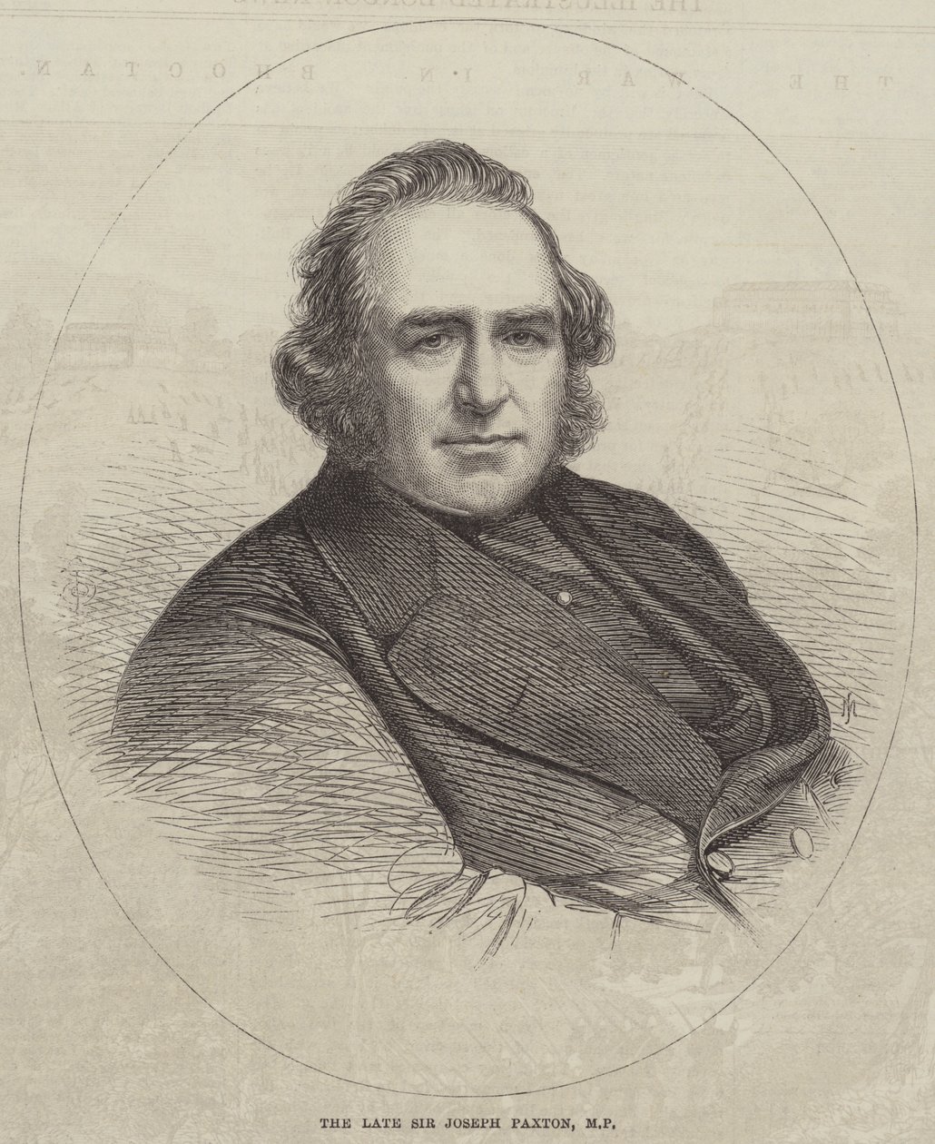 Sir Joseph Paxton by English School