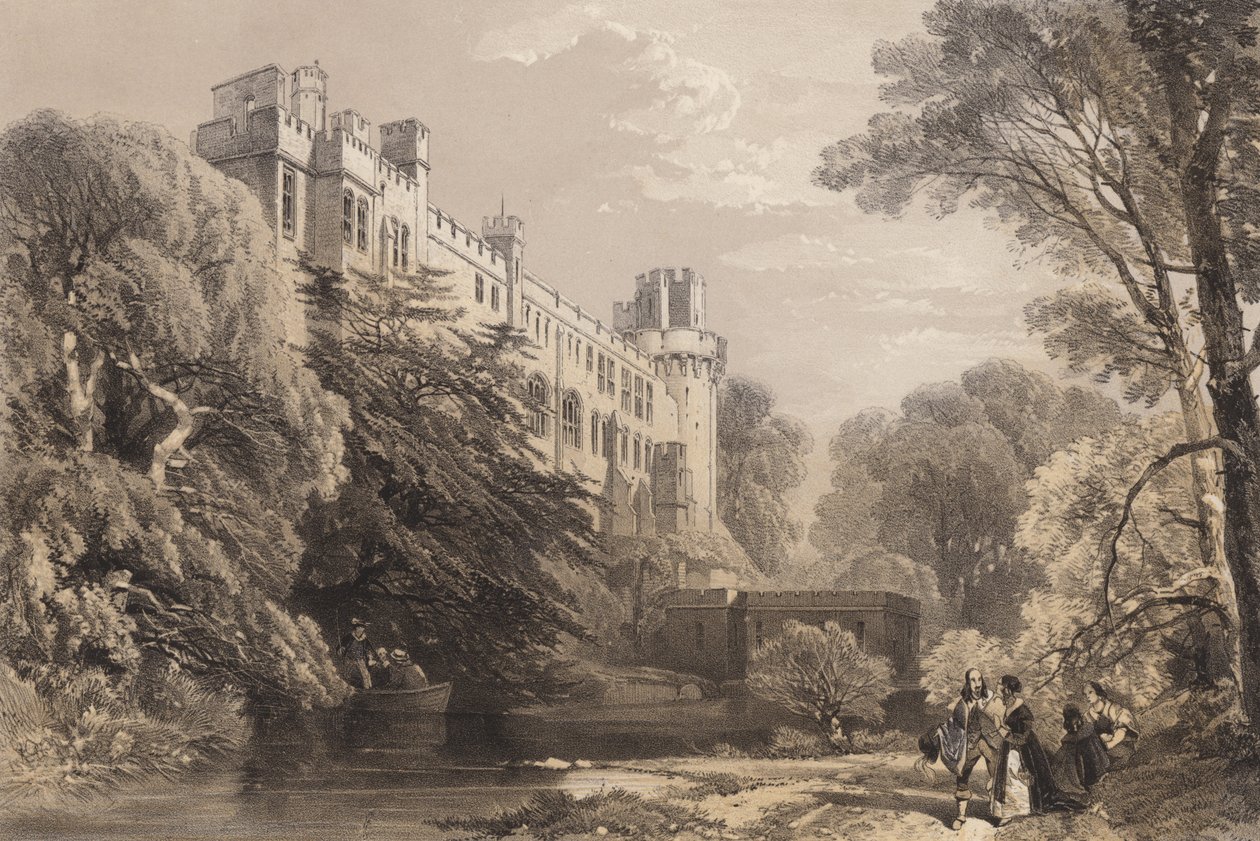 Warwick Castle, Warwickshire by English School