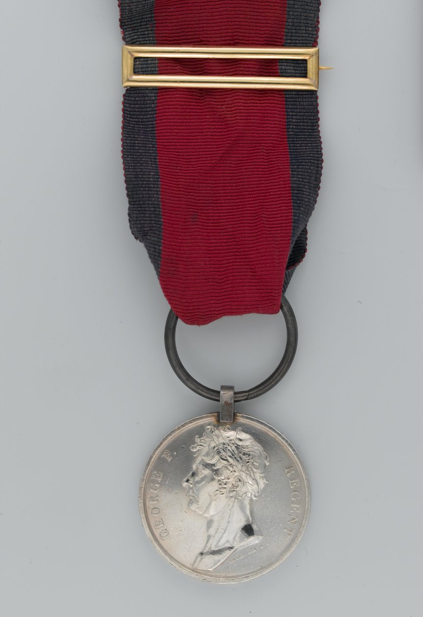 Waterloo Medal by English School