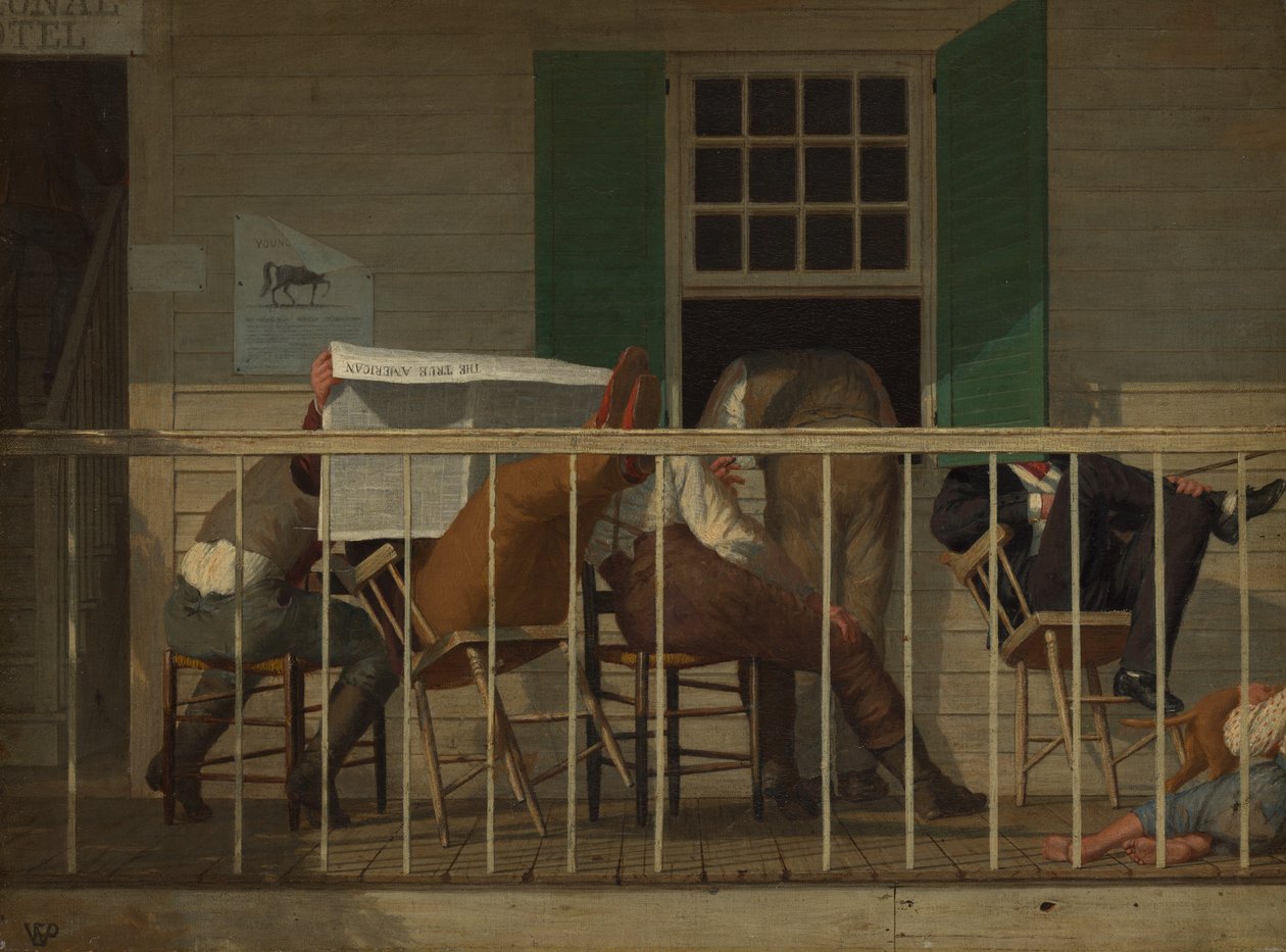 The True American by Enoch Wood Perry