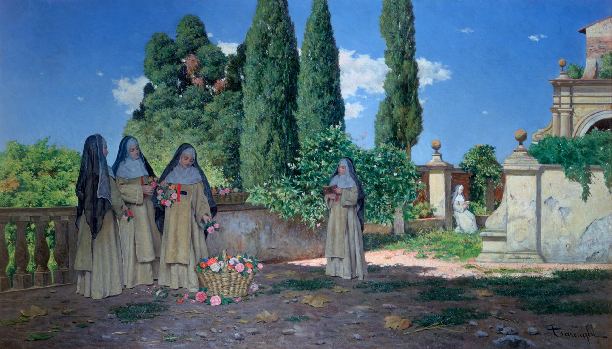 The Nuns Garden by Enrico Tarenghi