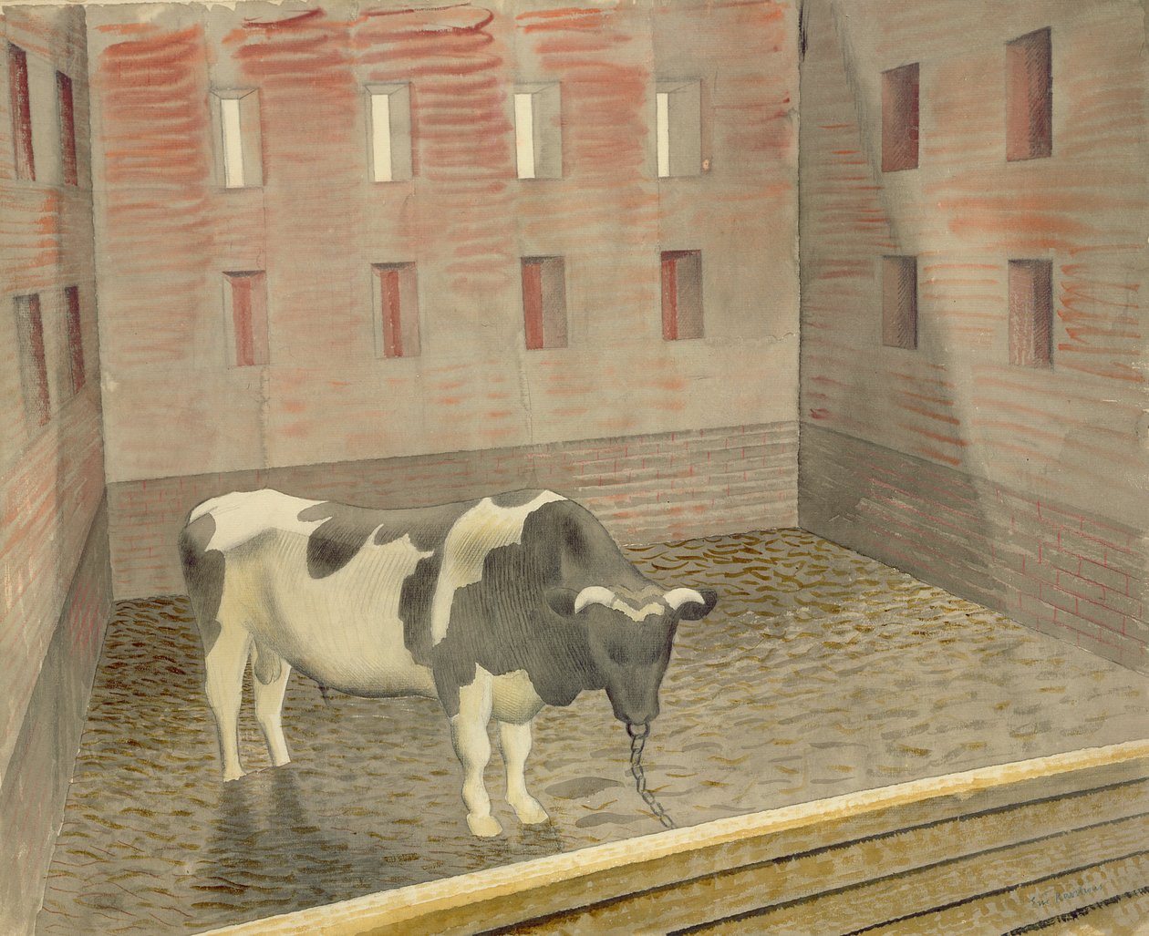 The Bull by Eric Ravilious