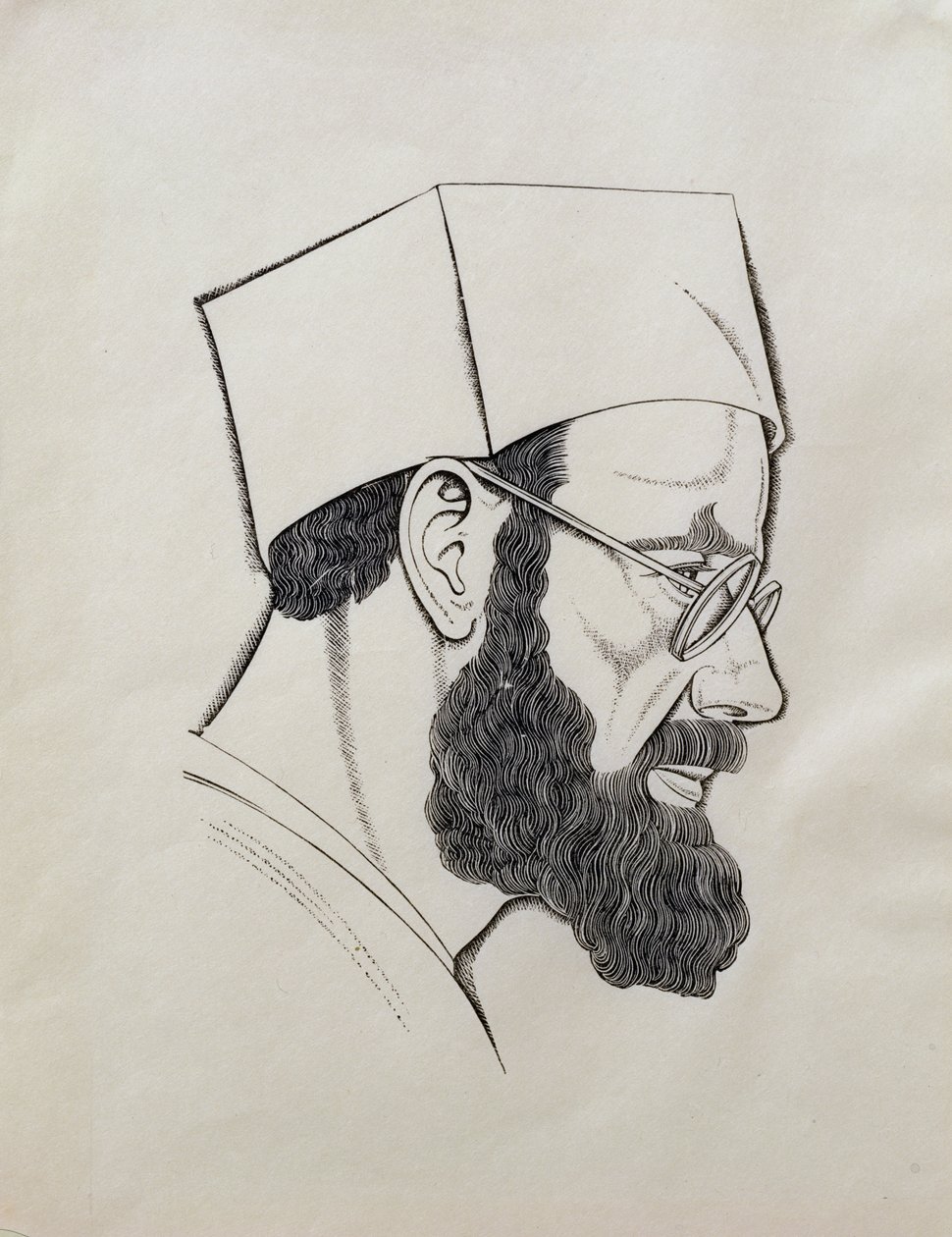 Self Portrait by Eric Gill