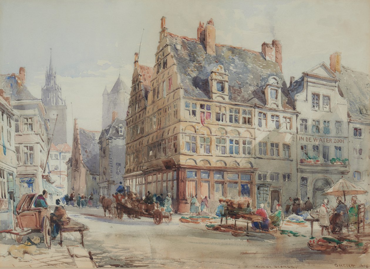 Ghent by Ernest George