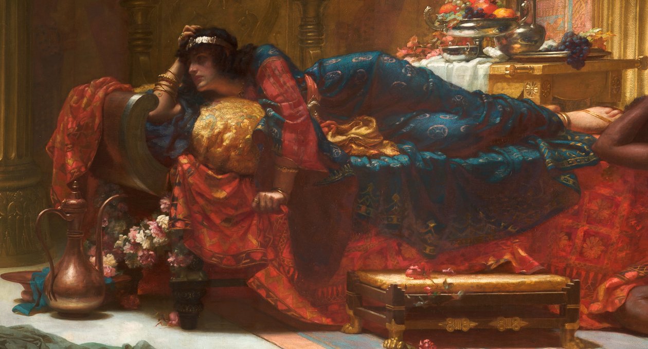 Vashti Deposed by Ernest Normand