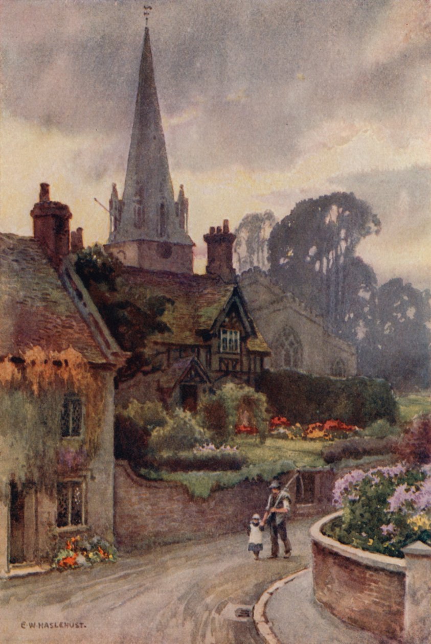 Edwinstowe by Ernest William Haslehust