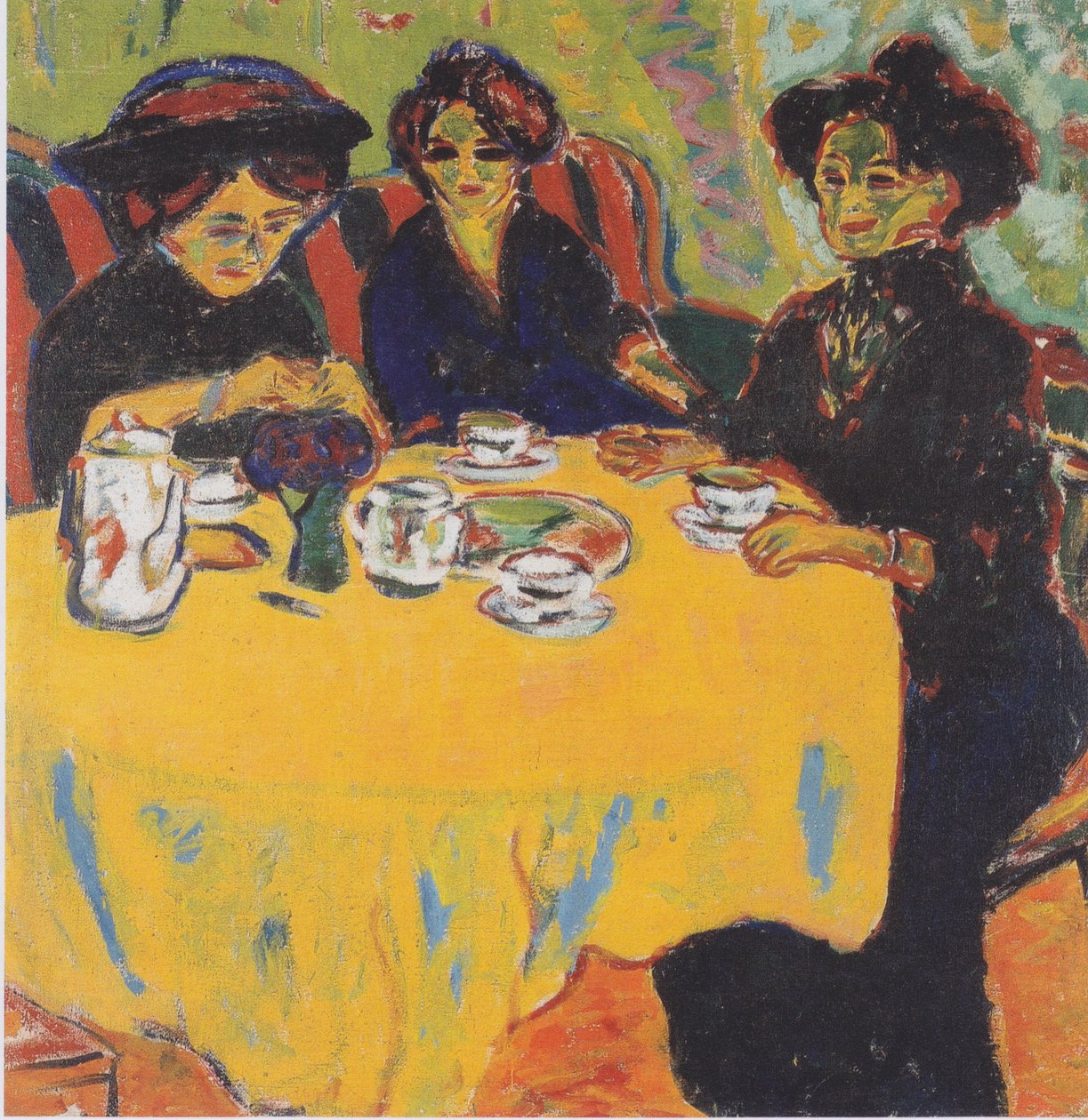 Coffee Table by Ernst Ludwig Kirchner