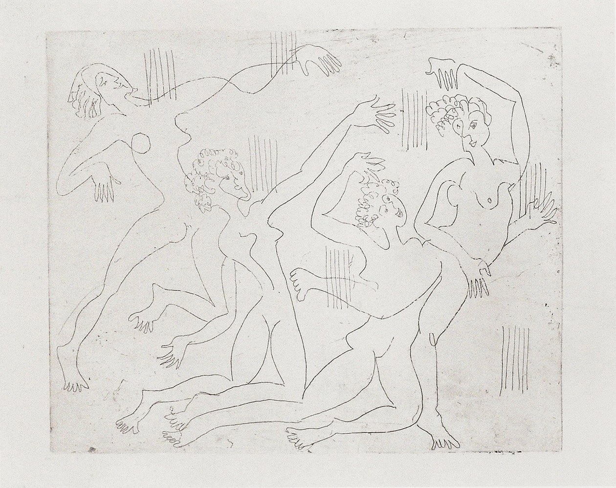 Dance School by Ernst Ludwig Kirchner