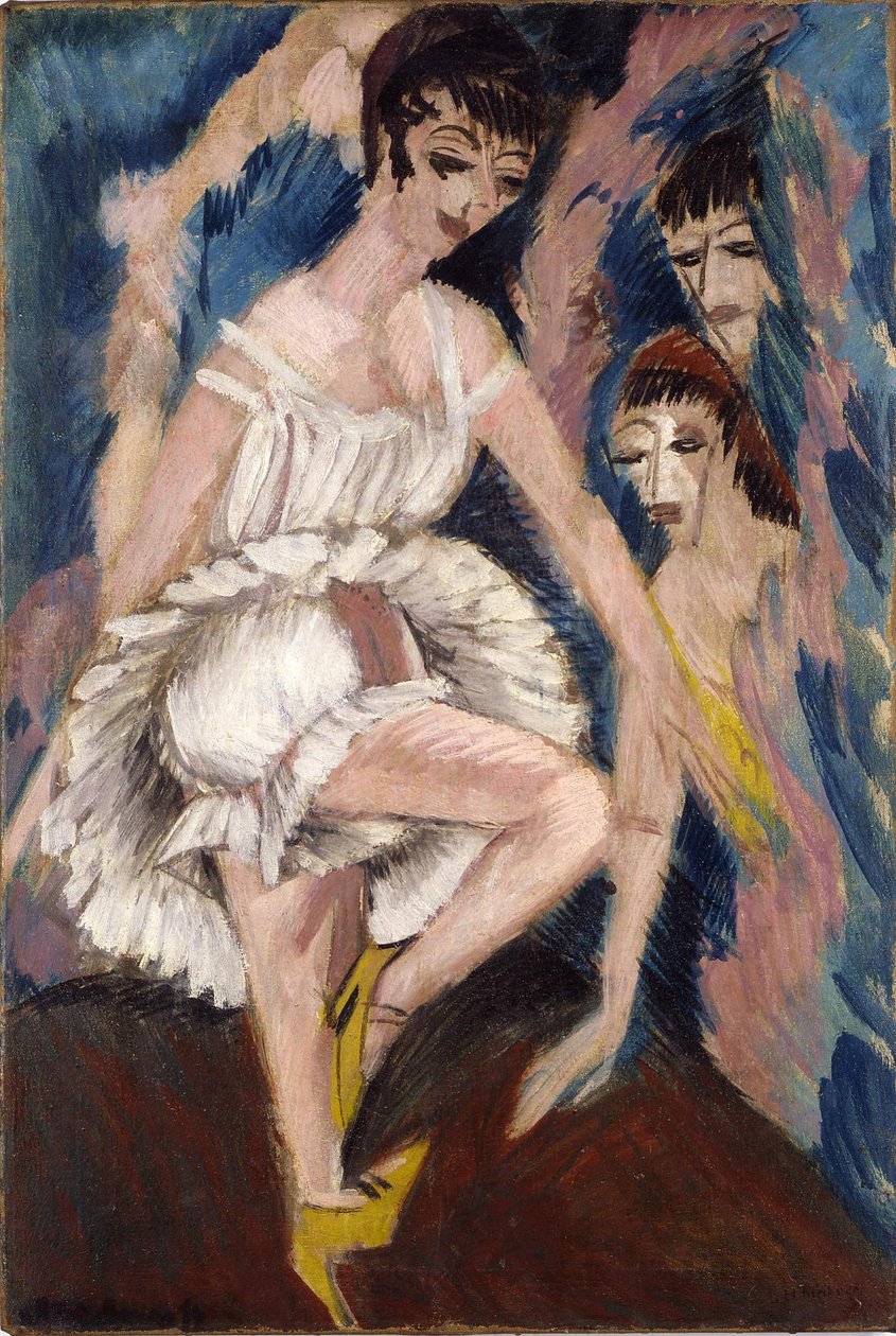 Dancer by Ernst Ludwig Kirchner