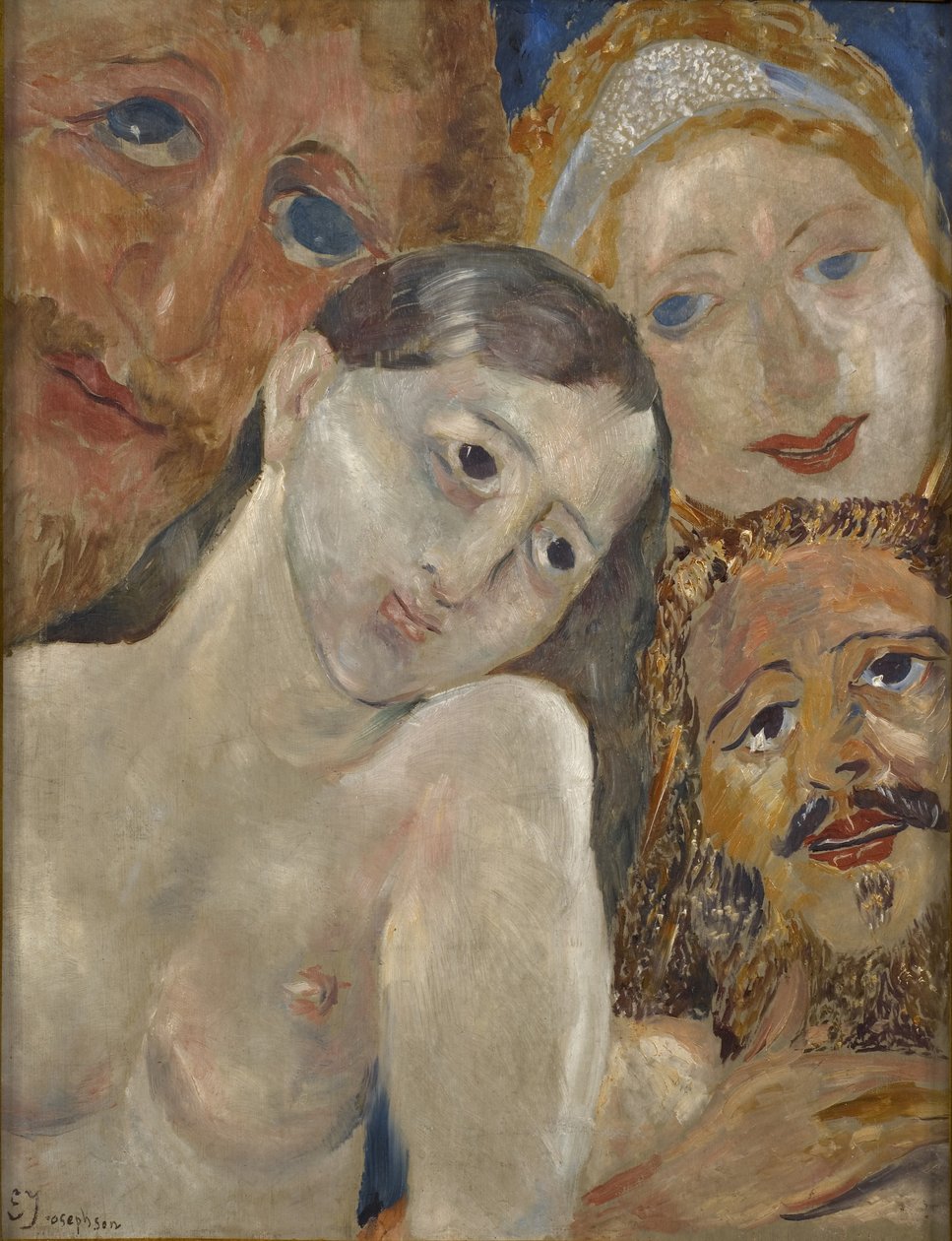 Ecstatic Heads by Ernst Josephson