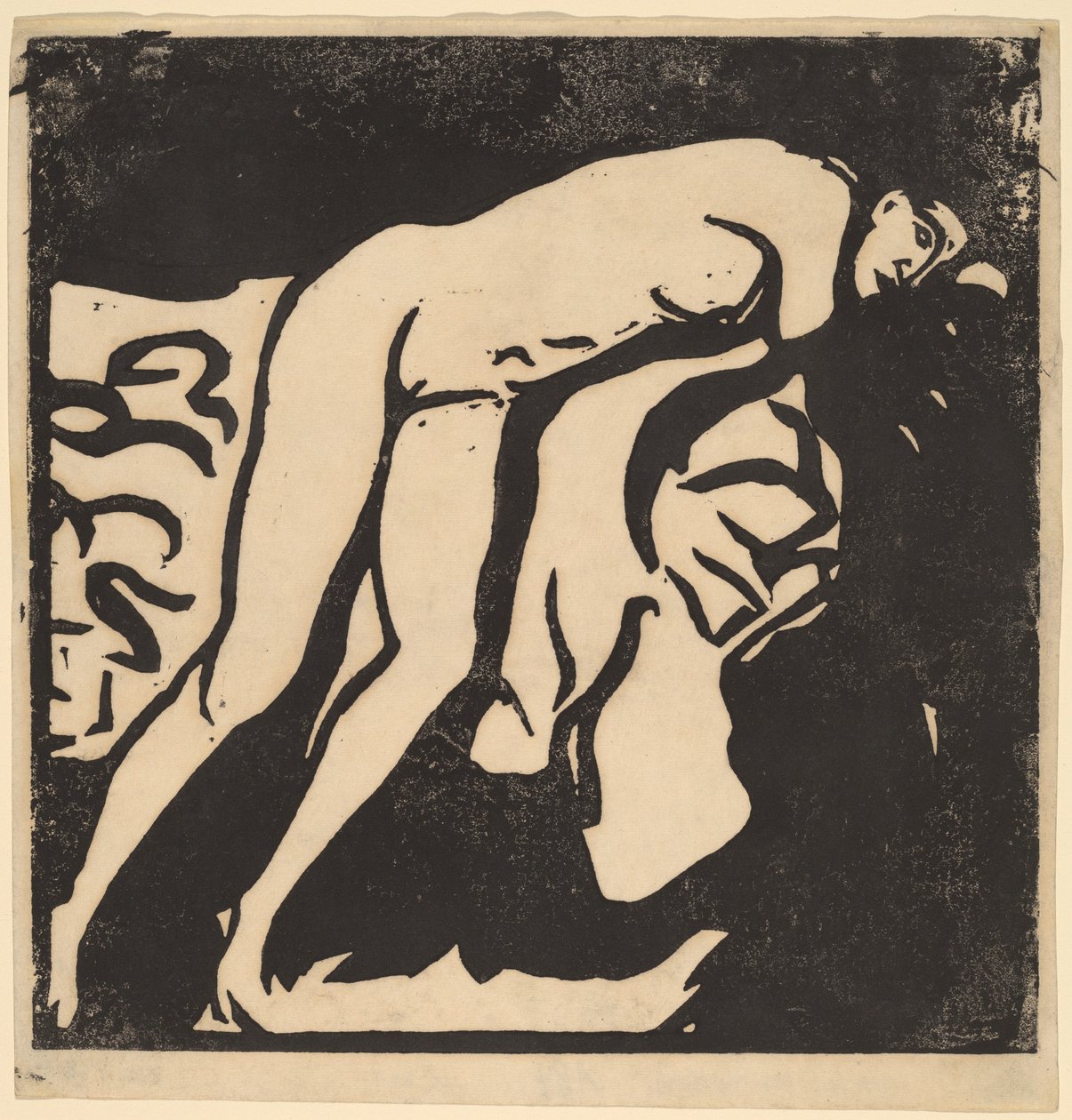 Nude Girl, 1906 by Ernst Ludwig Kirchner