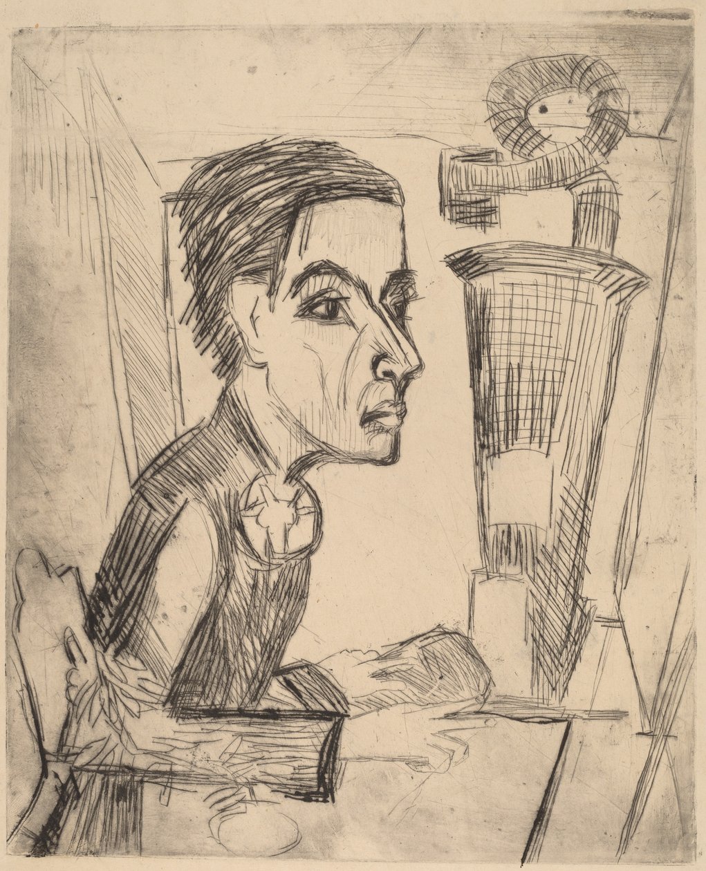 The Painter by Ernst Ludwig Kirchner
