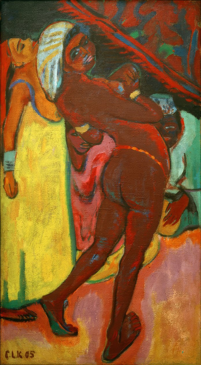 The Black Dancer by Ernst Ludwig Kirchner