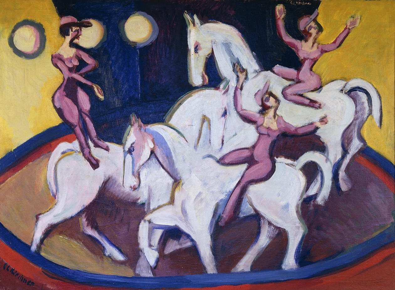 Jockey Act by Ernst Ludwig Kirchner
