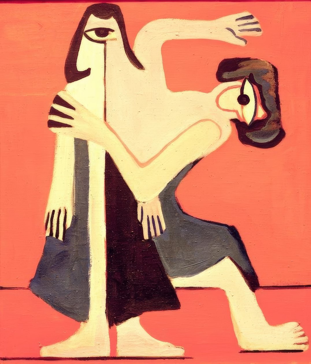 Masked Dance by Ernst Ludwig Kirchner